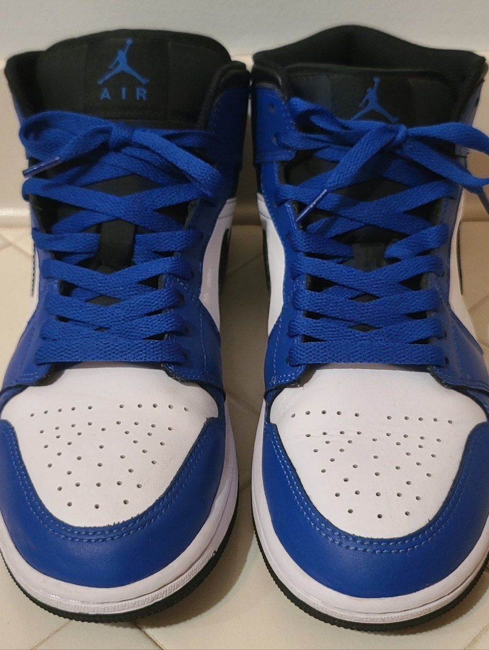Jordan 1 Mid Game Royal Men's Size 8.5 - Picture 2 of 7